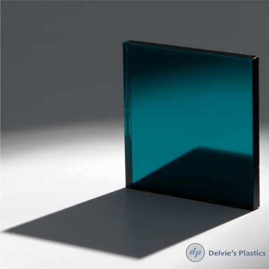 Teal Mirror Acrylic Sheet